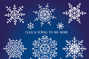 Snowflakes collection.Winter pattern, an Object Graphic by Tatianakost49 (Thumbnail 3 of 5)
