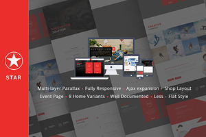 STAR- Multi-layer Parallax Template