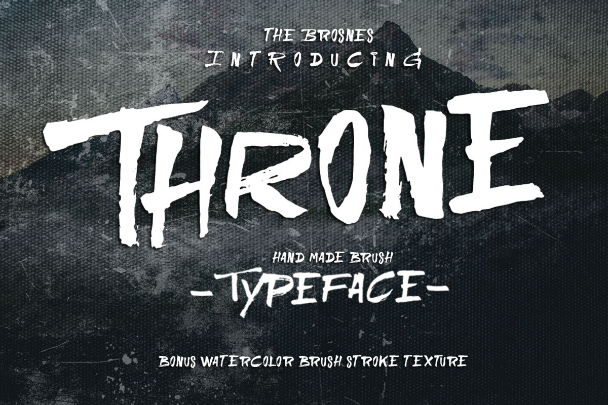 THRONE Typeface