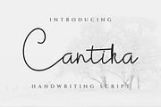 Cantika Signature Script Font, a Script Font by Artiveko (Thumbnail 1 of 10)