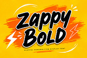 Zappy Bold, a Slab Serif Font by Wow Magic (Thumbnail 1 of 5)