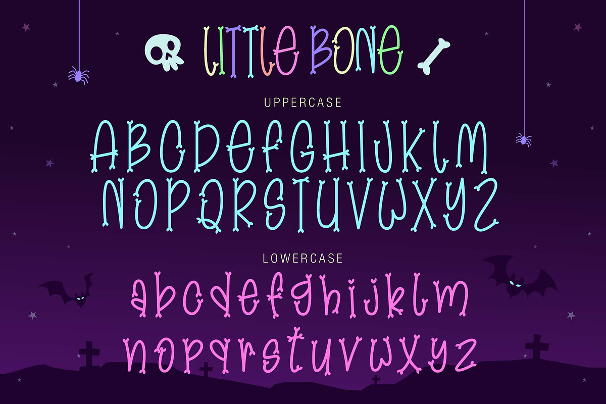 Little Bone Font, a Handwritten Font by KengGraphic (Photo 2 of 10)