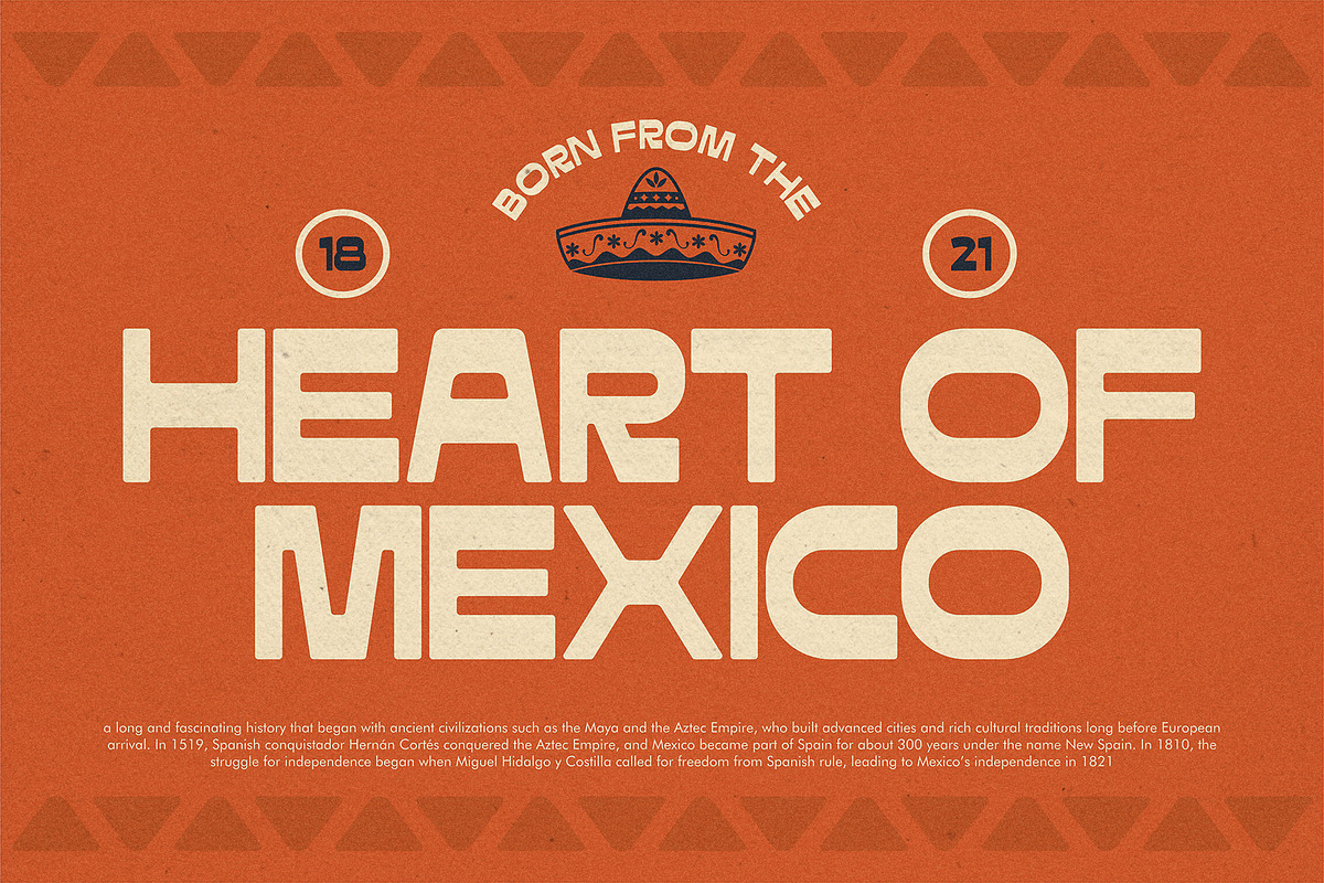 Macebo - Mexican Western Font, a Sans Serif Font by Bentype Studio (Photo 6 of 7)