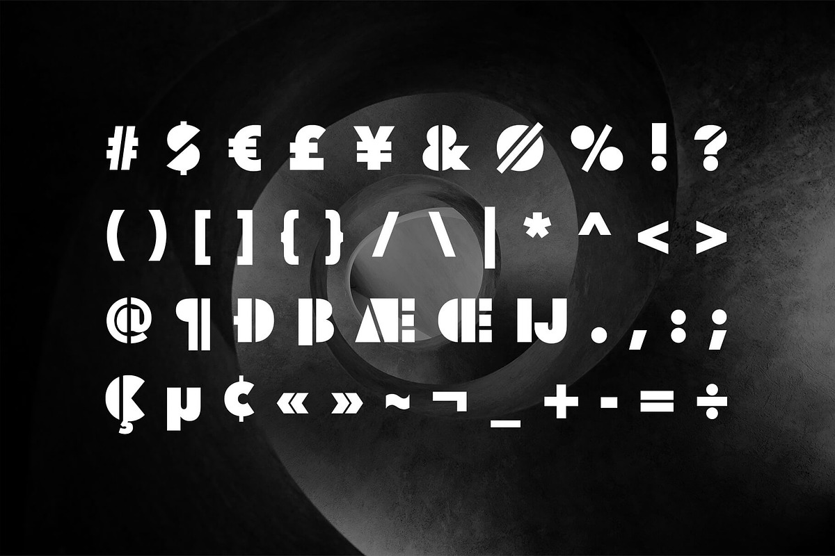 Operation Bond - Bold Display Font, a Sans Serif Font by RC graphics (Photo 3 of 8)