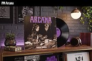 Arcana Psychedelic Fantasy Font, a Sans Serif Font by Paper Moon Graphic Supply (Thumbnail 7 of 7)