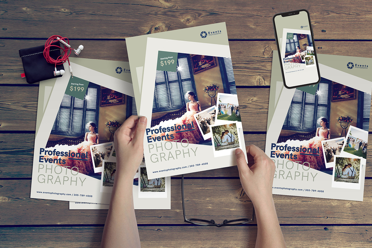 Photography Flyer Template, a Flyer Template by floringheorghe (Photo 3 of 4)