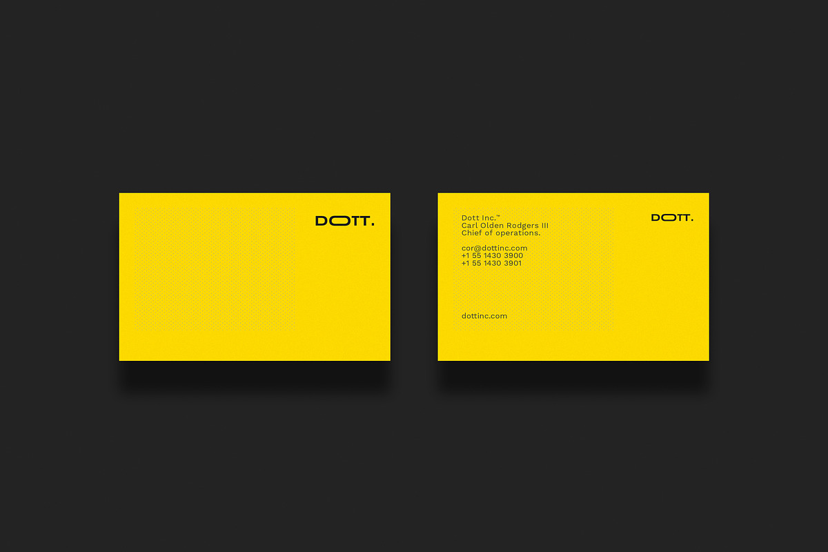 Dott. Business cards template, a Business Card Template by Srg® (Photo 1 of 4)