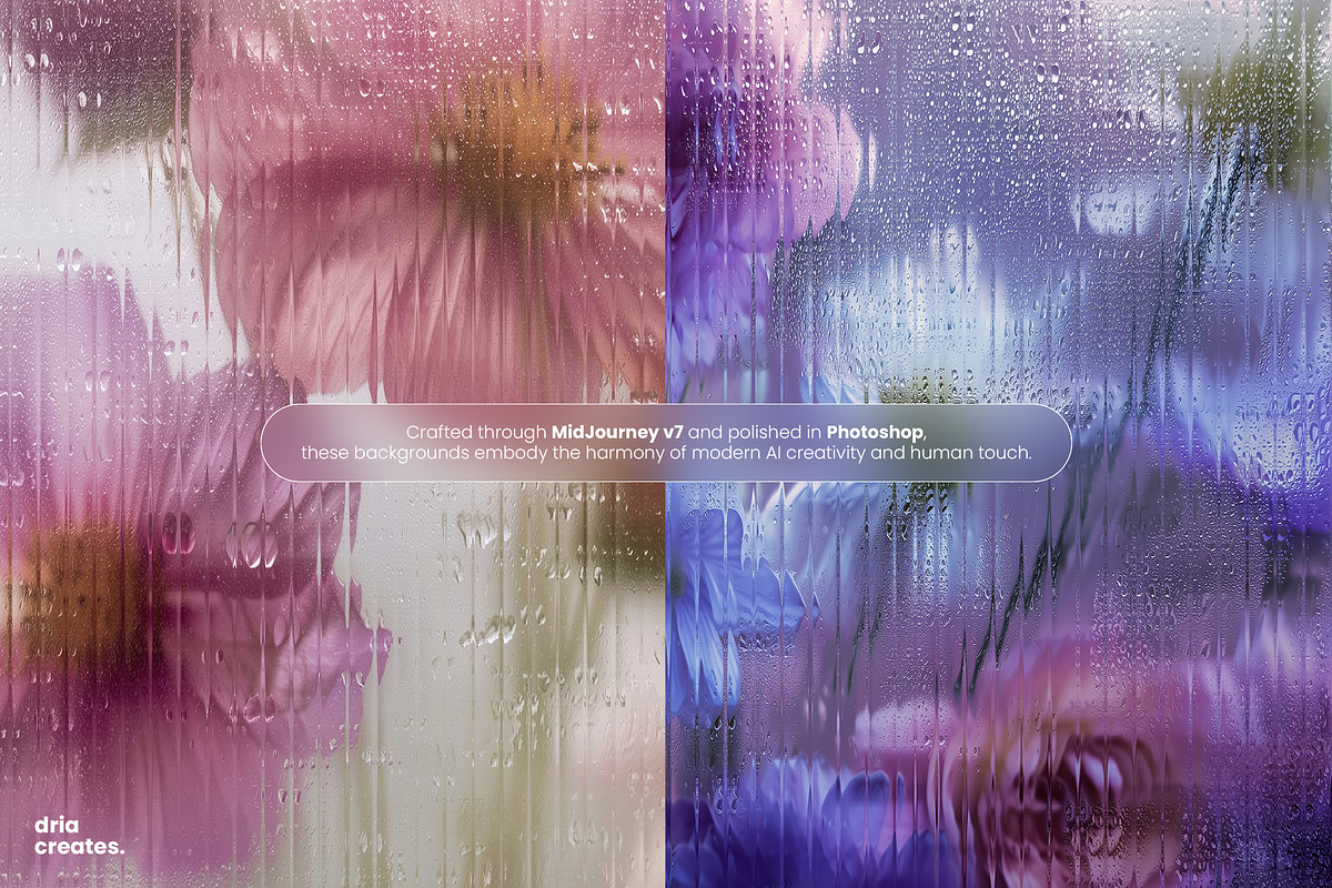 Fluted Bloom - Background Set, a Background Graphic by Nenjo Studio (Photo 6 of 8)