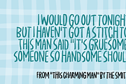 Brainflux, a Handwritten Font by pizzadudedotdk (Thumbnail 6 of 8)