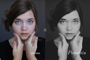 Porcelain B&W Lightroom Presets