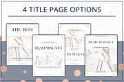 Lead Magnet Freebie Canva InDesign, a Magazine Template by Lady Boss Studio (Thumbnail 4 of 10)