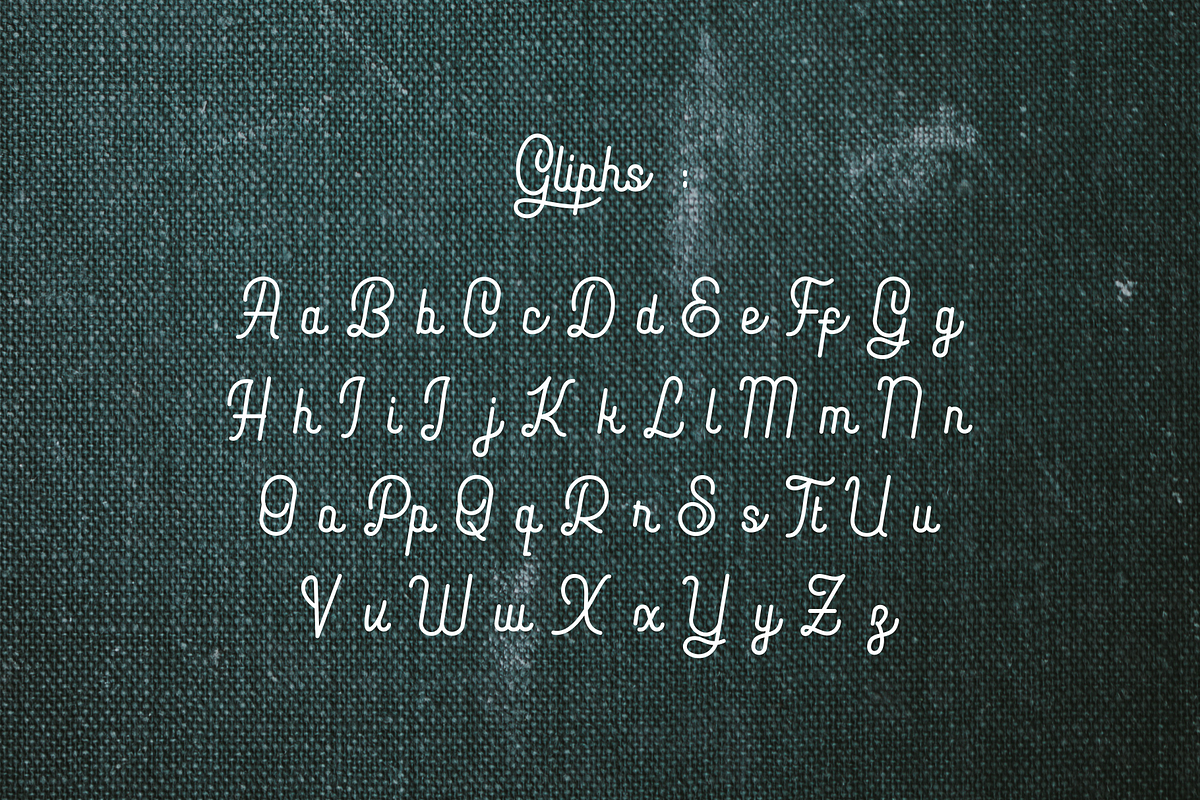 Hopkins monoline script preview 7