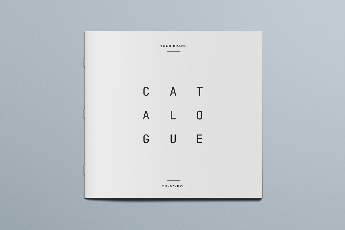 Square Catalog Mockup Kit, a Books & Magazine Mockup by Catkie - Digital Art (Photo 9 of 9)