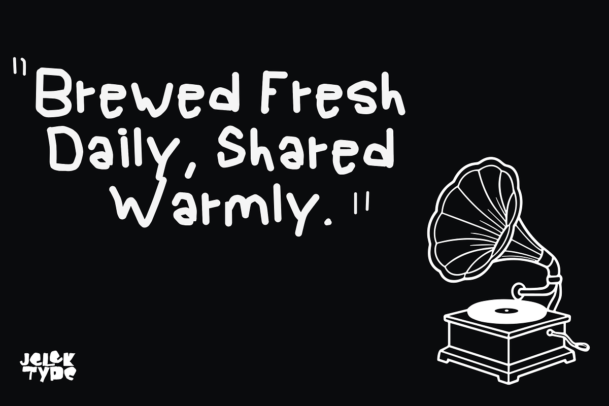 Sundals Handwritten, a Handwritten Font by JelekType (Photo 8 of 8)