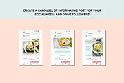 Food Instagram Template Bundle, a Social Media Template by Deepa Template Studio (Thumbnail 17 of 17)