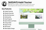 365DAYS Habit Tracker Notion, a Templates & Theme by KristinaK3 (Thumbnail 2 of 2)