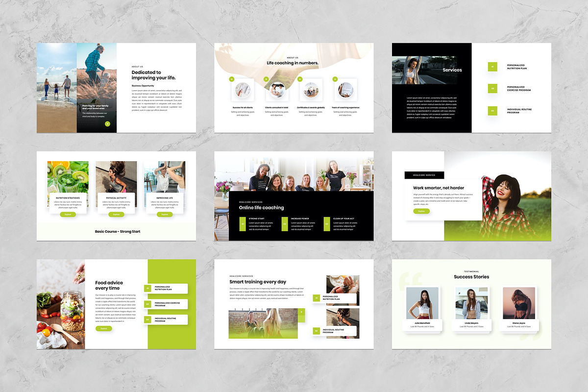 Healthcare Keynote Presentation, a Presentation Template by Flat Icons (Photo 4 of 5)