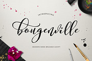 Bougenville Script, a Script Font by Get Studio (Thumbnail 1 of 8)