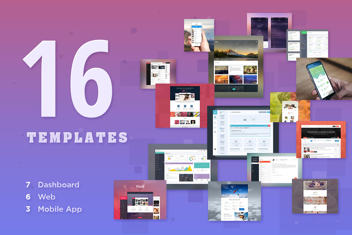 16 Templates, an App Template by agile (Photo 1 of 4)