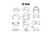 Character Doodle Stamp Procreate, a Brush Add-On by Pixel Picasso Studio (Thumbnail 4 of 11)