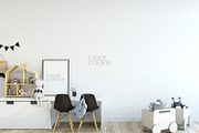 KIDS WALL & FRAMES Mockup Bundle - 4, a Product Mockup by Yuri-U (Thumbnail 28 of 38)