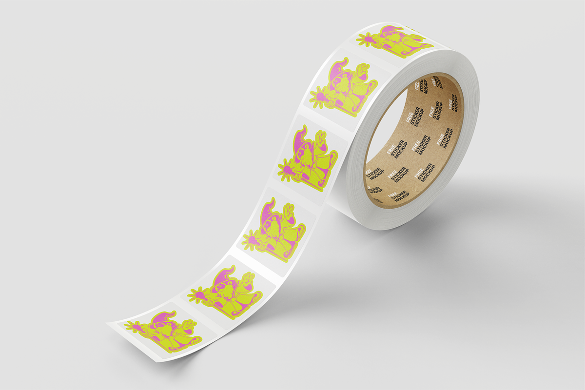 Retro Mascot Sticker Bundle, an Object Illustration by HunEyy (Photo 7 of 8)