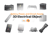 3D Electrical & Energy Pack, a 3D by Dudukbersama (Thumbnail 1 of 3)
