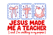 Retro Cute Back to School Png Bundle, an Education Illustration by Daisy Design (Thumbnail 3 of 8)