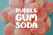 Bubble Display Font - Bubblegum Soda, a Handwritten Font by ZoloDesignHub (Thumbnail 1 of 9)
