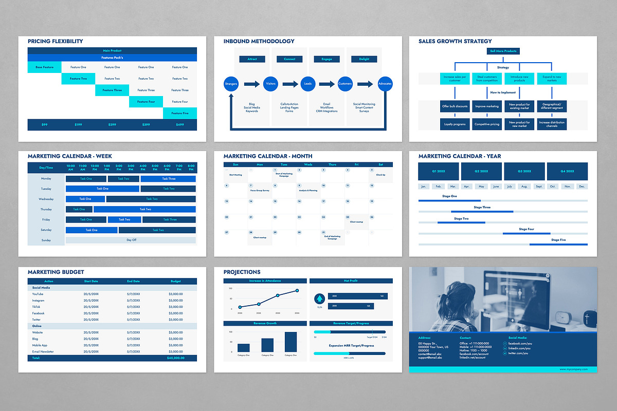 Marketing Plan Template, a Presentation Template by JetzTemplates (Photo 5 of 5)