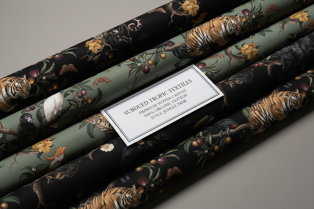 Vintage Tropical Jungle Pattern, a Pattern Graphic by Luiz da Rolt Grathwohl (Photo 8 of 17)
