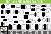 200 Tags and Labels SVG Bundle, an Illustration by OldMarket Designs (Thumbnail 1 of 5)