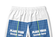 Men’s Beach Shorts Mockup, a Bottom Mockup by Pixel Foundry (Thumbnail 2 of 3)