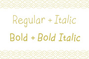 Fiddle 4-Font Family, a Font by MoLa (Thumbnail 3 of 5)