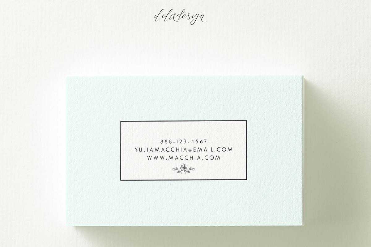Elegant Business Card, a Business Card Template by iloladesign (Photo 2 of 2)