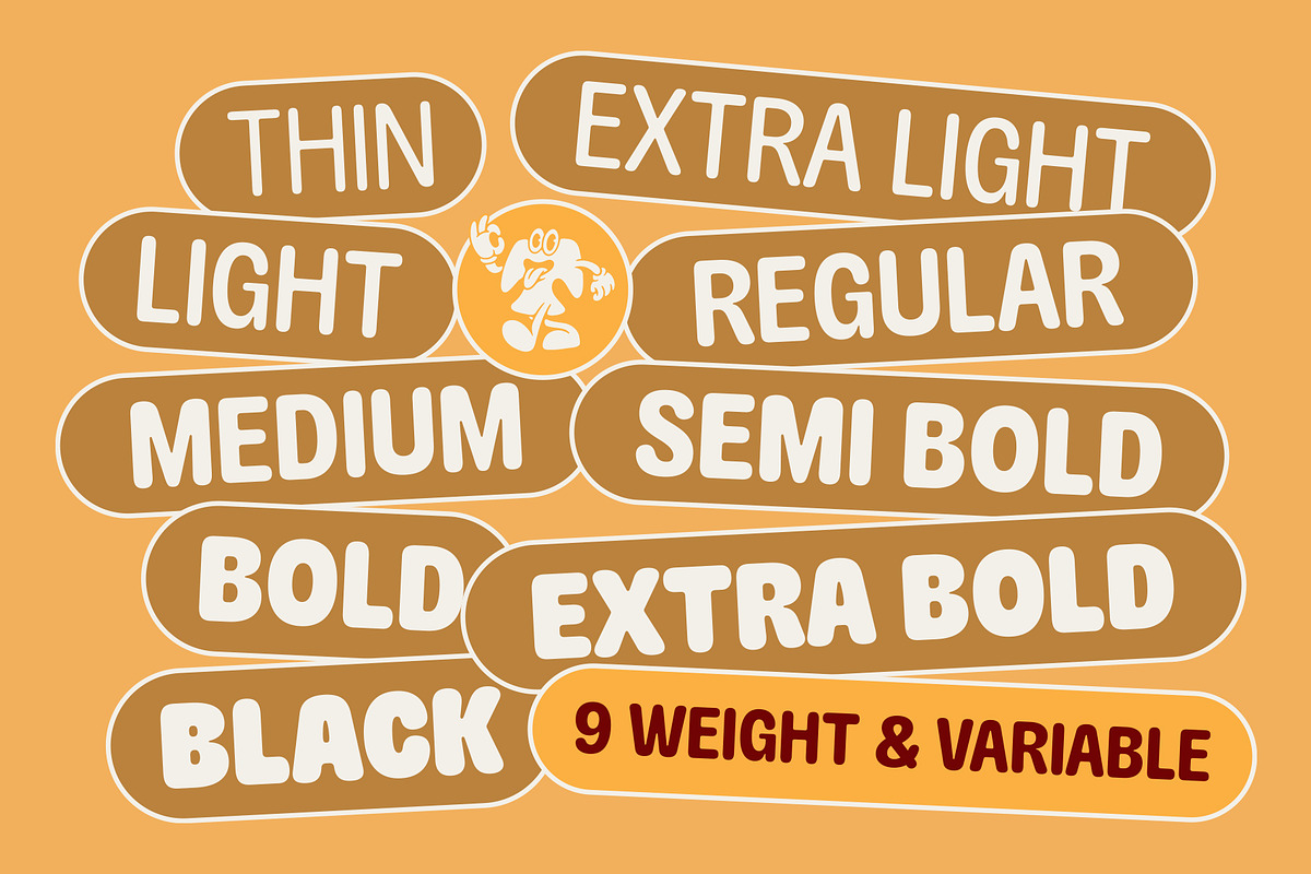 TNSC Aiger -  Rounded Sans, a Sans Serif Font by The Native Saint Club (Photo 10 of 14)