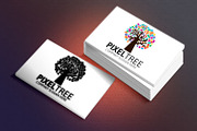 Pixel Tree Logo Discount % 25, a Branding & Logo Template by Josuf Media (Thumbnail 2 of 3)