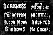 Shadowvex — Dark Horror Display Font, a Blackletter Font by Wow Magic (Thumbnail 4 of 4)