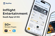 Inflight Entertainment Management, an UI Kit Template by Creative Perspective (Thumbnail 1 of 9)