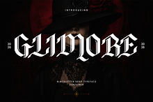 Glimore - Luxury Blackletter Font