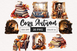 Cozy Autumn Clipart