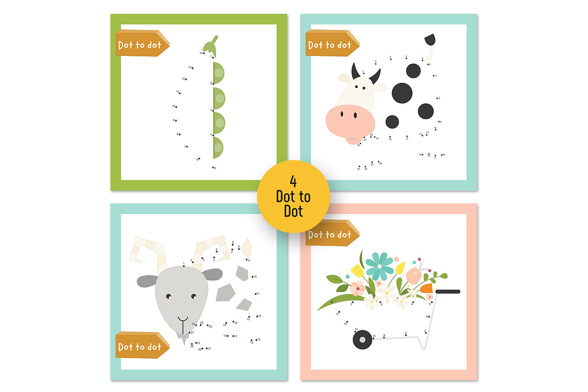 FARM - Activities for kids, an Animal Illustration by Nursery Art (Photo 10 of 15)