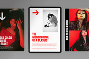 Red Bold Magazine Fashion E-Magazine, a Templates & Theme by graphicook (Thumbnail 2 of 5)