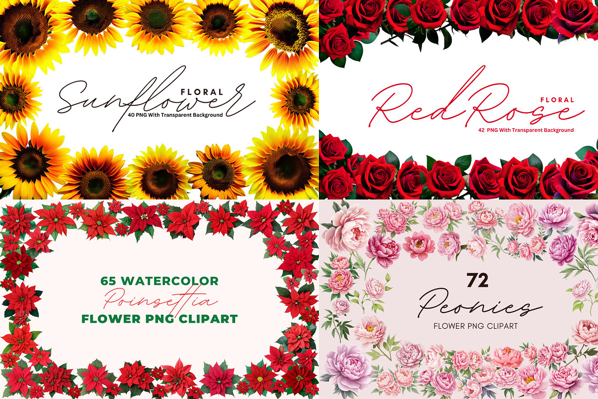 4689+ PNG's Clipart Elements Bundle, an Object Graphic by AN Productions (Photo 2 of 29)