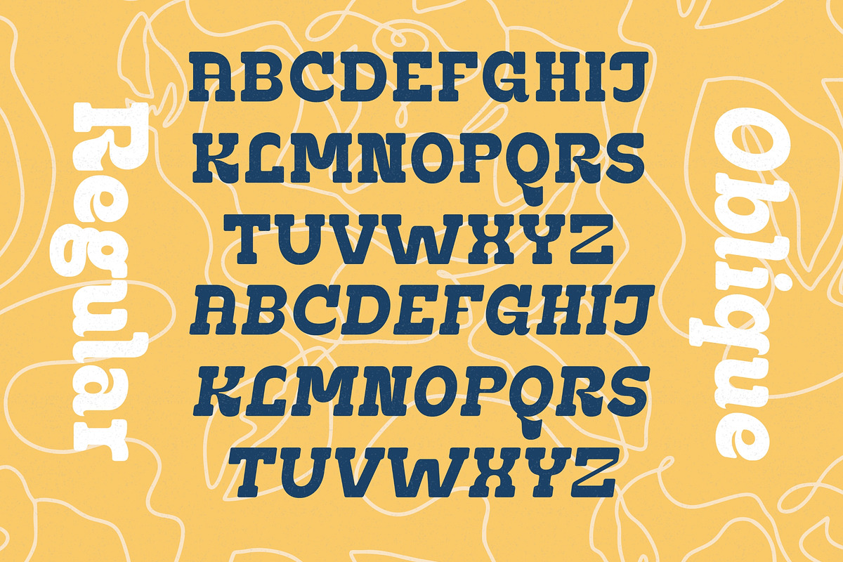 Jocked - Fun Retro Display Font, a Font by Glyphminds Studios (Photo 9 of 13)