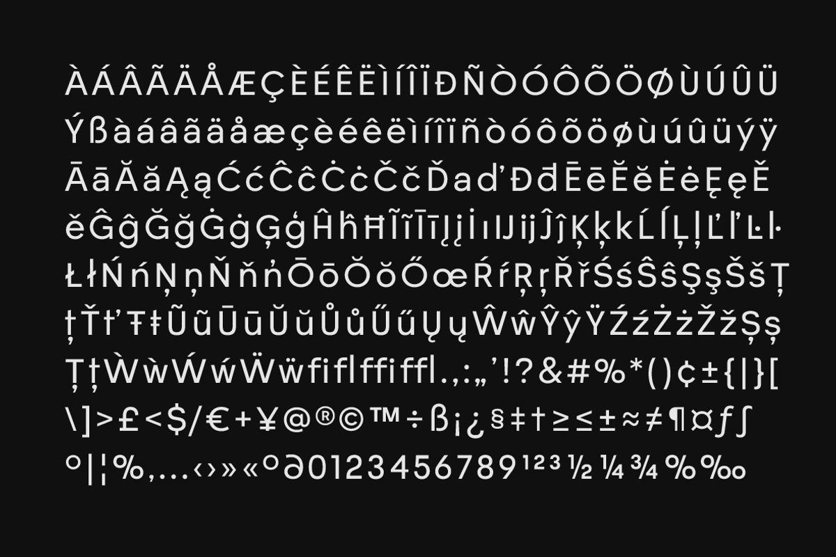 Avotica - Geometric Font Family, a Sans Serif Font by Yukita Creative (Photo 9 of 9)