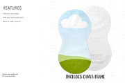 Baby Gift Set Mockup Bundle, a Merchandise Mockup by StyledProductMockups (Thumbnail 7 of 9)