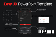 Easy UX PowerPoint Template, a Presentation Template by Knockout Prezo (Thumbnail 1 of 8)
