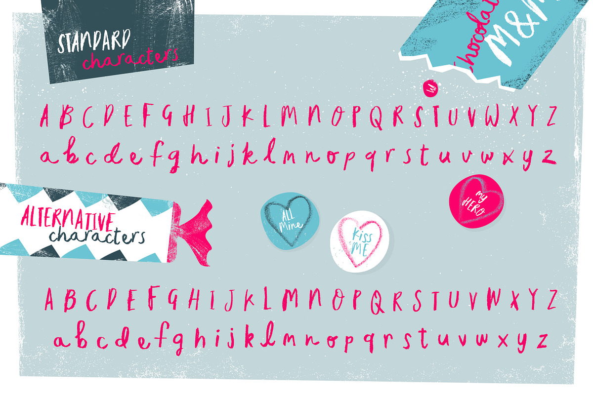 Sticky Lollipop - Typeface preview 2