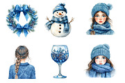 Cozy Winter Clipart Bundle, an Illustration by SinaCreation (Thumbnail 3 of 7)